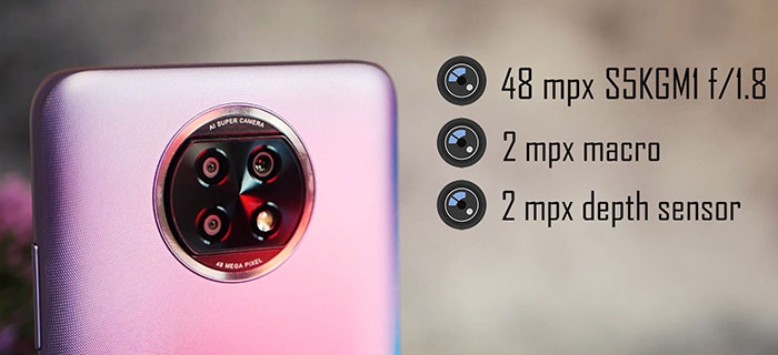 камеры Redmi Note 9T 5G